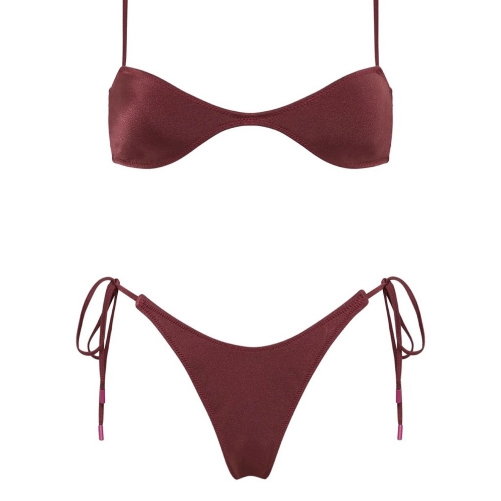Triangl Este Parna Burgundy Swimsuit